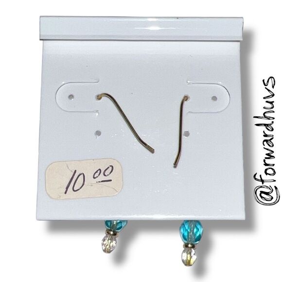 Bundle Sale 3 for $15 | Handcrafted Earrings – Faceted Glass Rhinestones - Picture 6 of 9